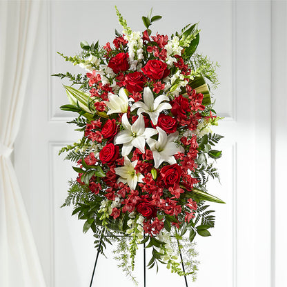 Everlasting Memory Standing Spray –  Grimm-kruse-brix Florist Inc, Saint Louis MO
