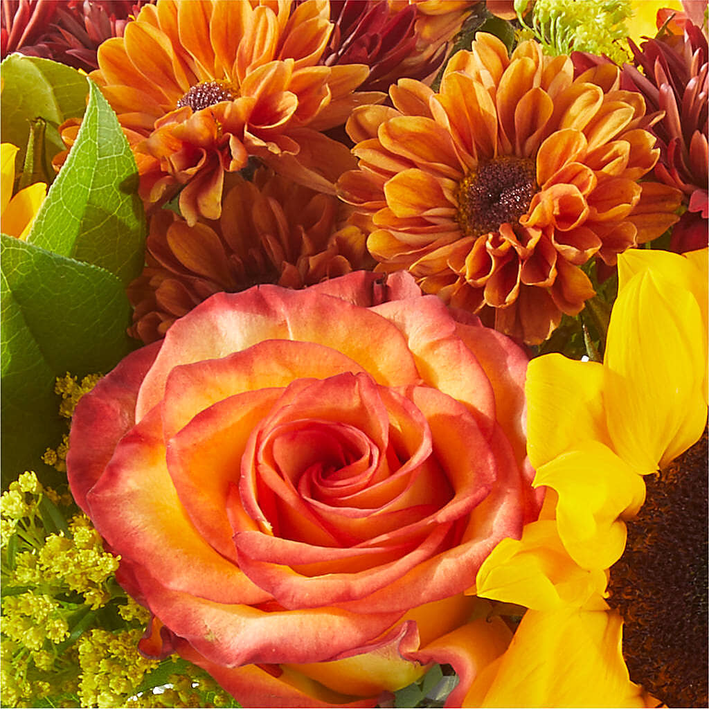 Flannel Scarf Bouquet –  Grimm-kruse-brix Florist Inc, Saint Louis MO