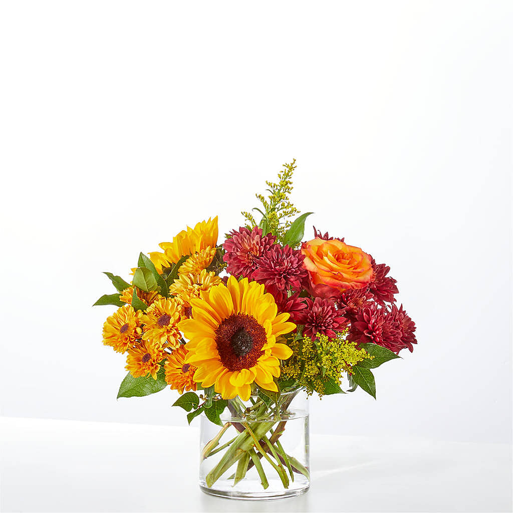 Flannel Scarf Bouquet –  Grimm-kruse-brix Florist Inc, Saint Louis MO