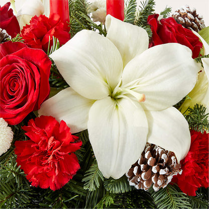 Seasonal Festivities Centerpiece –  Grimm-kruse-brix Florist Inc, Saint Louis MO