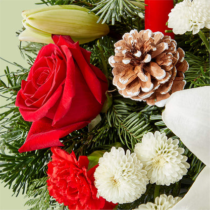 Seasonal Festivities Centerpiece –  Grimm-kruse-brix Florist Inc, Saint Louis MO