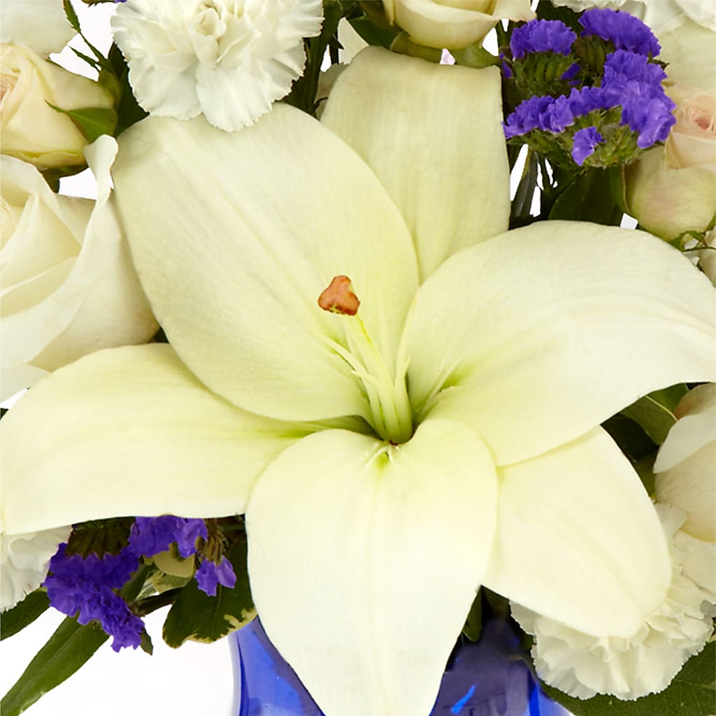 Sapphire Rush Bouquet –  Grimm-kruse-brix Florist Inc, Saint Louis MO